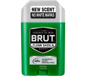 Brut Clear Shield Men’s Deodorant, 2.25 Ounce