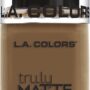 L.A. COLORS Truly MATTE Long Wearing High Pigment Foundation CLM363 Cappuccino, 1.35 Fl Oz
