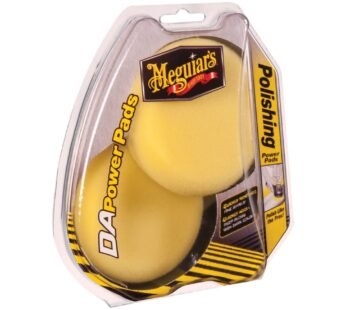 Meguiar?s 4? DA Polishing Power Pads G3508 – Polishing Pad Kit Includes 2 Foam Pads for Li