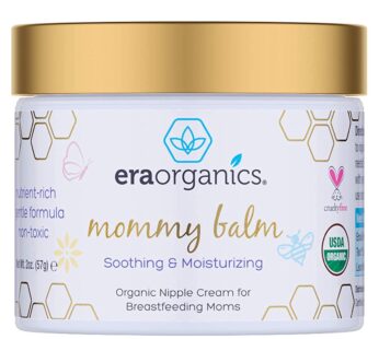 Era Organics Soothing Nipple Butter Breastfeeding Cream – Calming and Moisturizing for Cha