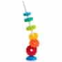 Fat Brain Toys SpinAgain - Corkscrew Stack-and-Sort Toy for Babies & Toddlers
