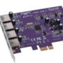 Allegro Type A USB 3.2 | 3.0 PCIe 4-Port PCIe Card (Mac and Windows Compatible)