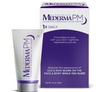 Mederma PM Intensive Overnight Scar Cream – Works with Skin’s Nighttime Regenerative Activ