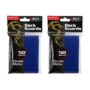 BCW Double Matte Deck Guard - Blue, 100 ct