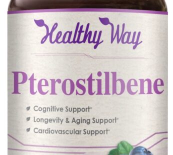 Healthy Way Pterostilbene 150 mg, 180 Capsules