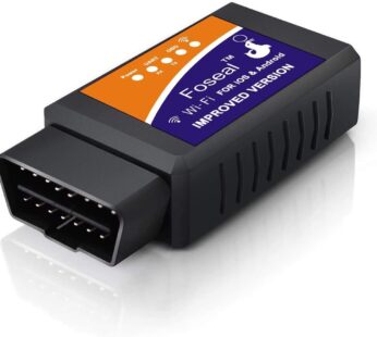 Foseal OBD2 Scanner, WiFi Car Code Reader Check Engine Light Diagnostic Scan Tool for iOS