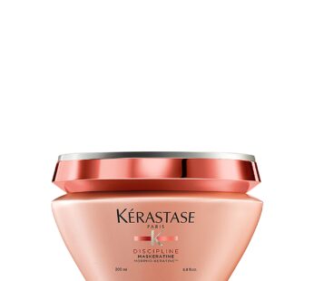 KERASTASE Discipline Maskeratine Hair Mask | Restorative Anti-Frizz Mask | Heat Protectant