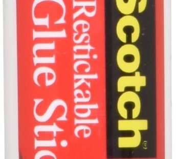 Removable Restickable Glue Stick, .49oz, Repositionable Stick, 2-PACK (Package include Off