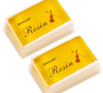 Rosin Violin Rosin Light Low Dust Rosin 2 Pack for Bows for Violin Viola and Cello