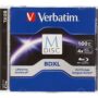 Verbatim M DISC BDXL 100GB 6X with Branded Surface Blank Blu-Ray Recordable Media ? 1pk Je