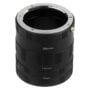 Fotodiox Macro Extension Tube Set Compatible with Sony E-Mount Cameras for Extreme Macro P