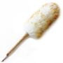 J&A Lambswool Dusters with Solid Wooden Handle, Flexible Head, Anti-Static, Comfortable Gr