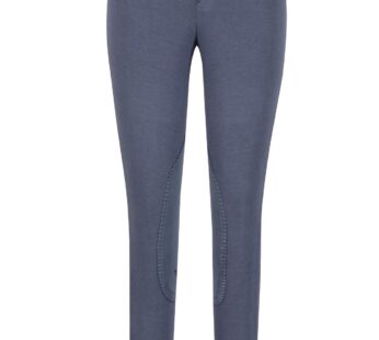 TuffRider Girl’s Starter Lowrise Pull-On Jods Breech, Denim, 16