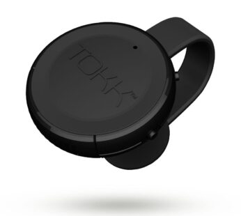 TOKK Smart Wearable Assistant Hands-Free Bluetooth Speaker Phone, Black (TOK-00329)