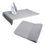 Houseables Ironing Blanket, Magnetic Mat Laundry Pad, 31.6"x17.6", Gray, Quilted, Washer D