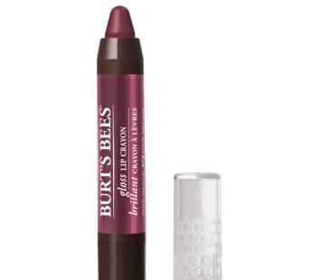 Burt’s Bees 100% Natural Moisturizing Gloss Lip Crayon, Bordeaux Vines – 1 Crayon