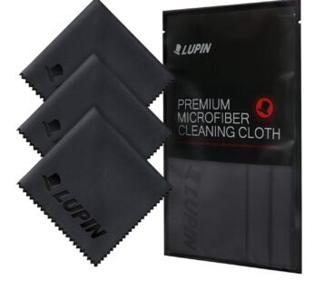 Lupin Microfiber Cleaning Cloths, 3 Pack Premium Ultra Lint Free Polishing Cloth for Cell