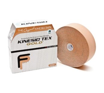 Kinesio Taping – Elastic Therapeutic Athletic Tape Tex Gold FP – Bulk Roll – Beige ? 2 in.
