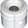 Winco Stainless Steel Doughnut Cutter, 3-Inch by 2 1/2-Inch Deep