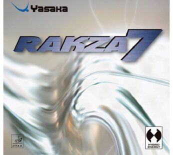 Yasaka Rakza 7 Table Tennis Rubbers (Black, 2.0)