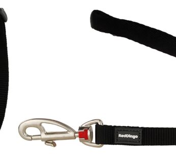 Red Dingo Classic Cat Harness and Lead Combo, Black