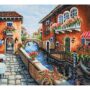 Povitrulya Counted Cross Stitch Kit for Adults 'Venice'