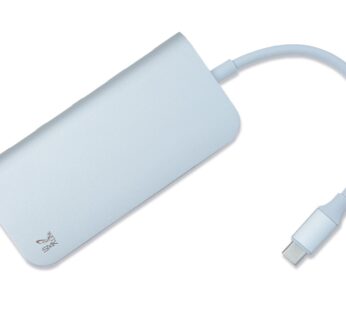 SMK-Link Electronics USB-C Multi-Port Hub, 6 Ports, White