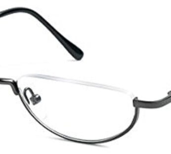 Readers The Lynwood Unisex Half Moon Half Frame 2.75 Grey