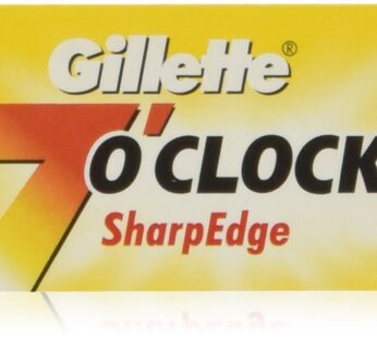 100 7 O’clock SharpEdge Double Edge Safety Razor Blades