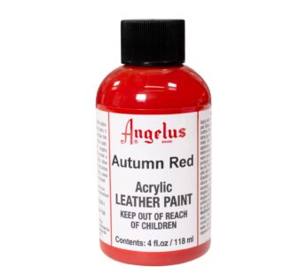 Angelus Acrylic Leather Paint Autumn Red 4oz