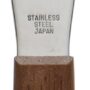 Ateco Small S/S 4-1/4" Spatula w/ Wood Handle