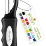 Spring Chef Premium Swivel Vegetable Peeler, Black