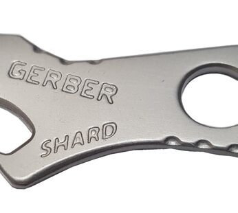 Gerber Gear Shard Keychain – Mutlitool Keychain with Bottle Opener, Screwdriver, and Wire