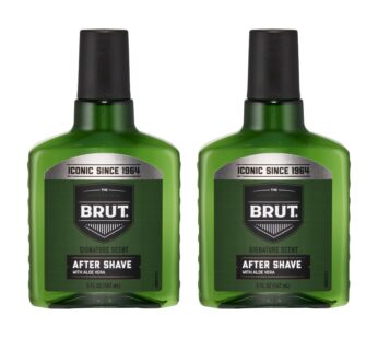 Brut Signature After Shave Fragrance for Men 5 Oz (Pack of 2)