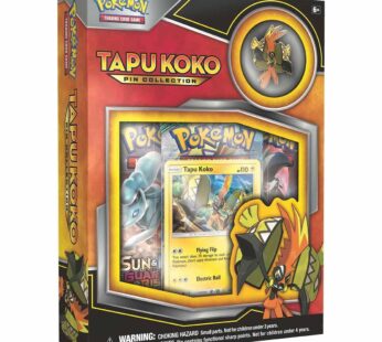 Pokemon TCG Tapu Koko Pin Collection Card Game