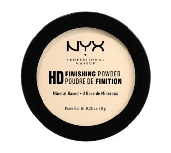 NYX PROFESSIONAL MAKEUP HD Finishing Powder, Pressed Setting Powder – Banana