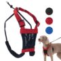 Sporn No Pull Dog Harness, Red Mesh Dog Harness, Durable Nylon Anti Pull Dog Harness, Brea