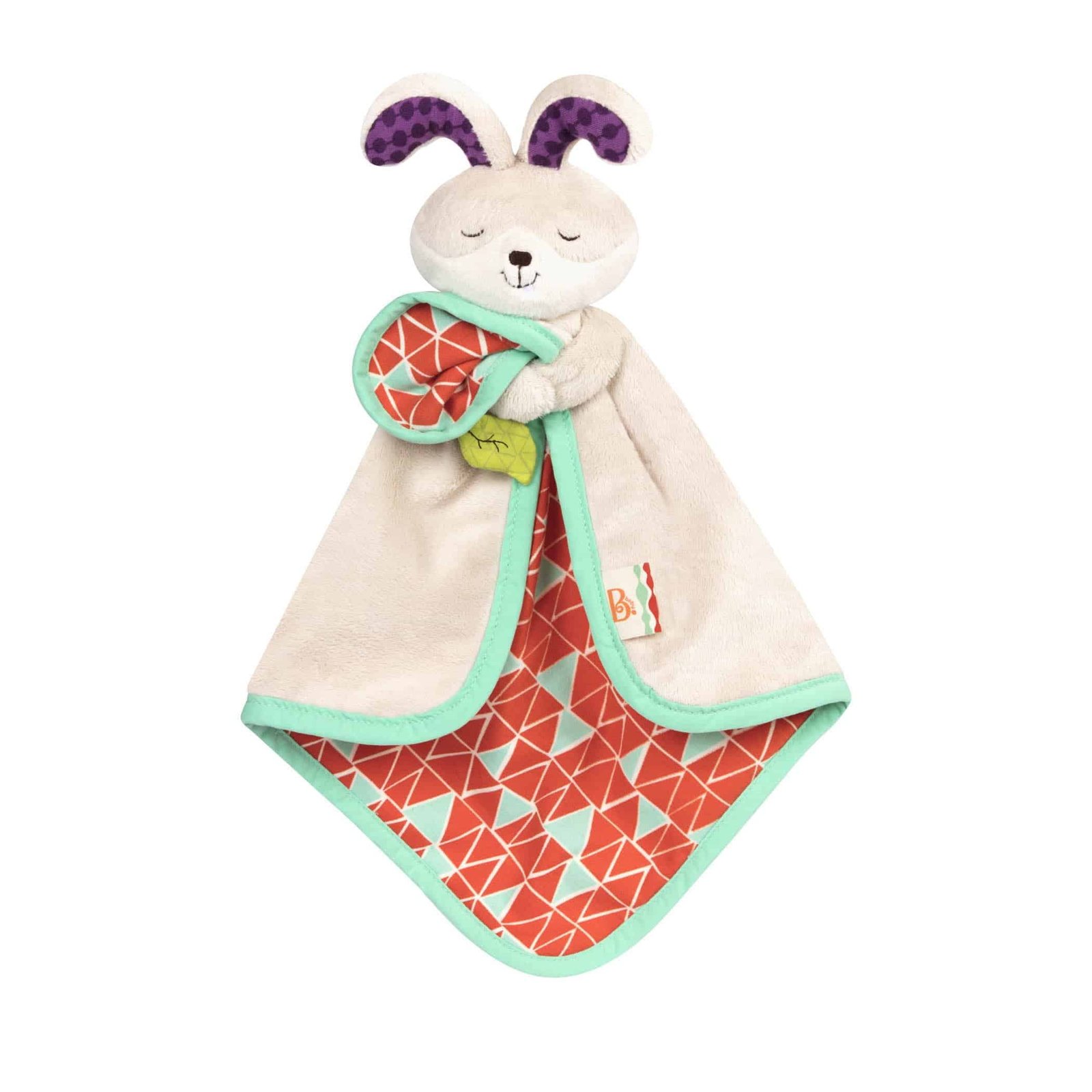 B. toys - B. baby- Bunny Lovey- Security Blanket Adorable Baby Blankie with Soft Fabric- - Image 2