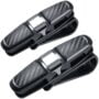 FineGood 2 Pack Glasses Holders for Car Sun Visor, Sunglasses Eyeglasses Mount with Ticket