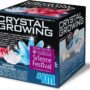 4M Crystal Growing Science Kit - 3 Colored Crystals - Easy DIY STEM Toys Lab Experiment Sp