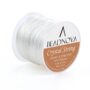 BEADNOVA 1mm Elastic Stretch Crystal String Cord for Jewelry Making Bracelet Beading Threa