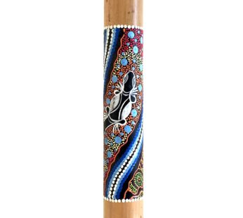 Rainstick Bamboo Rain Stick Musical Percussion Shaker Instrument Hand Painted- Large Size
