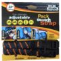 ROK Straps ROK-10306 Black/Orange 12" - 42" Pack Adjustable Stretch Strap
