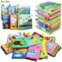 My First Soft Book,teytoy Nontoxic Fabric Baby Cloth Books Early Education Toys Activity C