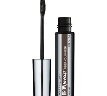 Maybelline New York Brow Precise Fiber Volumizer Eyebrow Mascara, Medium Brown, 0.27 fl. o