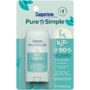 Coppertone Pure and Simple Sunscreen Stick SPF 50, Zinc Oxide Mineral Sunscreen Stick for