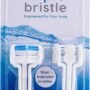 Triple Bristle Replacement Brush Head Refills | Innovative 3 Head Design | Compatible with