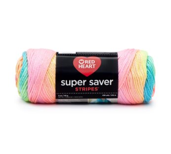 RED HEART Super Saver Yarn, Stripe-Retro