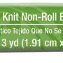 Dritz 9522W Non-Roll Knit Elastic, 3/4-Inch x 3-Yard, White