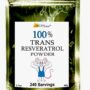 100% Pure Trans Resveratrol Powder 240 Servings 2.1 oz (60 Grams) 250mg Per Servings